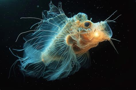  ゼイオウホシクラゲ！光る水中の宝石で、透明な傘と繊細な触手で獲物を捕らえる驚異の生物とは